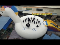 0.9mm PVC Tarpaulin Su Parkı Plajı için Şişme Tek boynuzlu