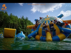 Logolu Baskılı UFO Şişme Su Döndürücü / Şişme Su Satürnleri