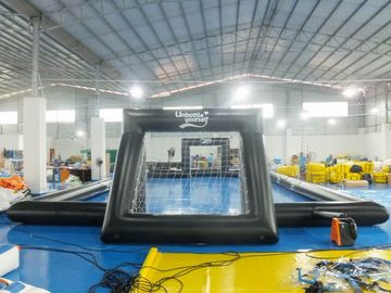 0.55 mm PVC Tarpaulin Inflatable Outdoor Soccer Field For Event