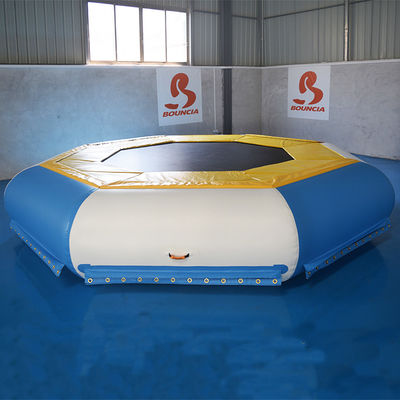 TUV Certificate Inflatable Floating Water Trampoline For Lake