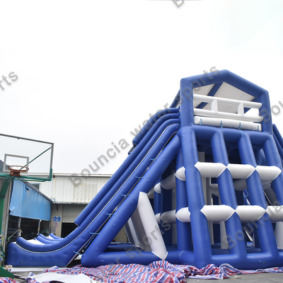 Yetişkinler İçin 10 Metre Yüksek Büyük Yüzer Su Kaydırağı