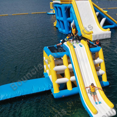 0.9mm PVC Yastık Şişme Su Sporları / Su Parkı Oyun Blob ile